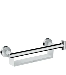 Hansgrohe Unica Grab Rail Comfort With Shelf And Shower Holder