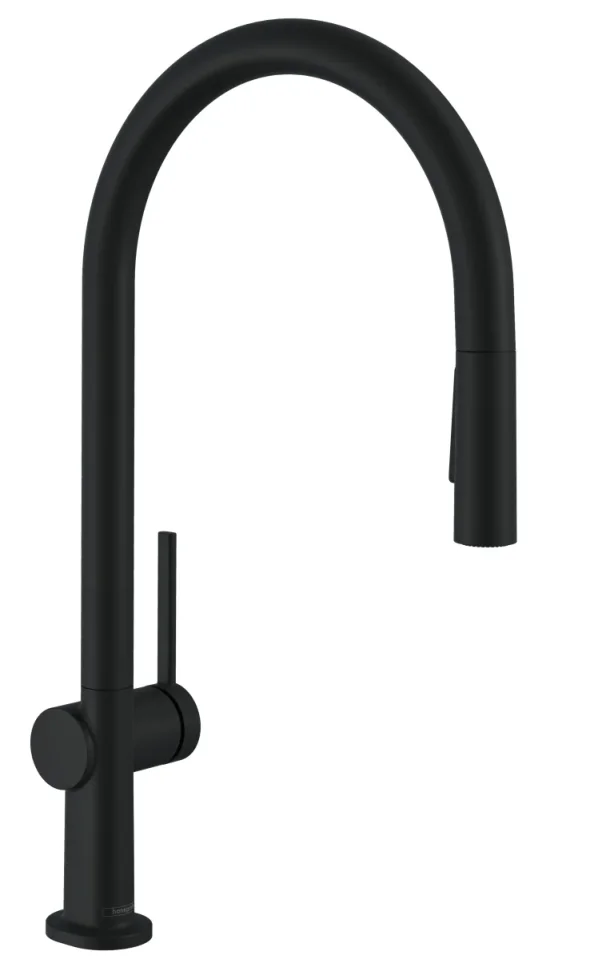 Hansgrohe Talis M54 Manual Kitchen Mixers 555 X 310 X 110mm Black - Matt product image - Image 1