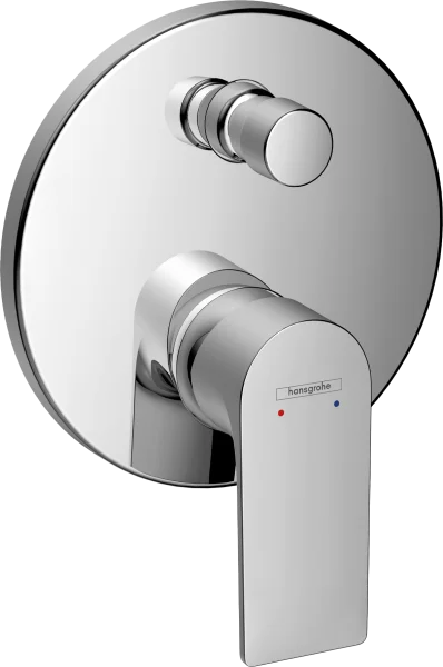 Hansgrohe Rebris E Bath Mixers Concealed 220 X 182 X 135mm Chrome