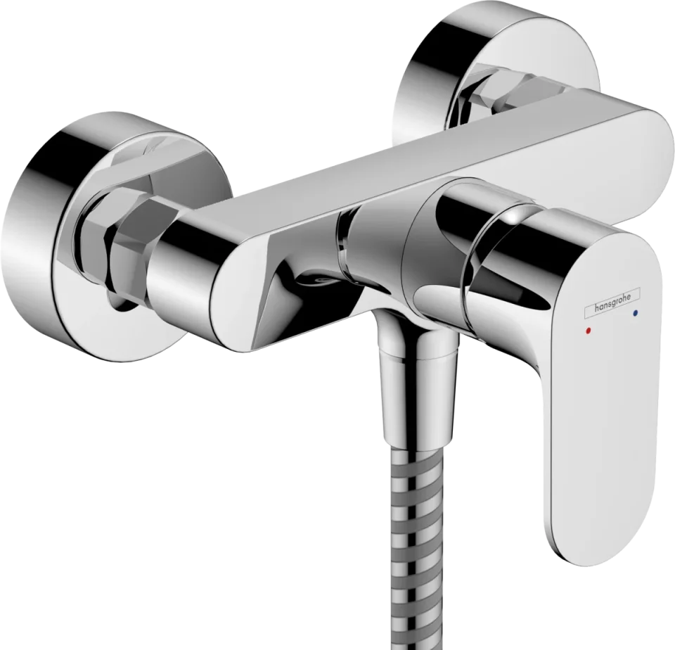 Hansgrohe Rebris S Shower Mixers Exposed 245 X 195 X 155mm Chrome product image - Image 1