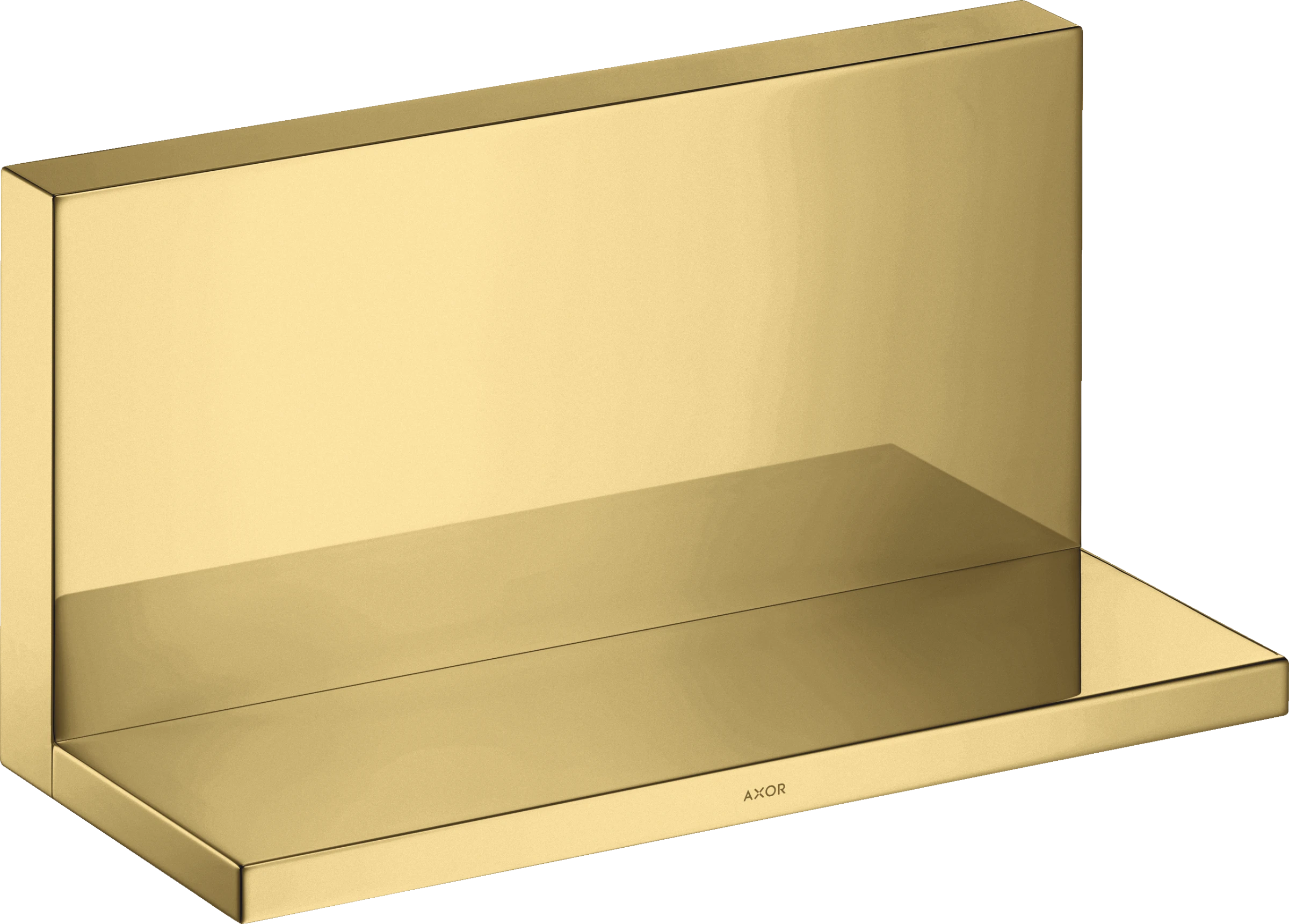 Axor Showersolutions Shelf 240 Mm X 120 Mm Gold Polished