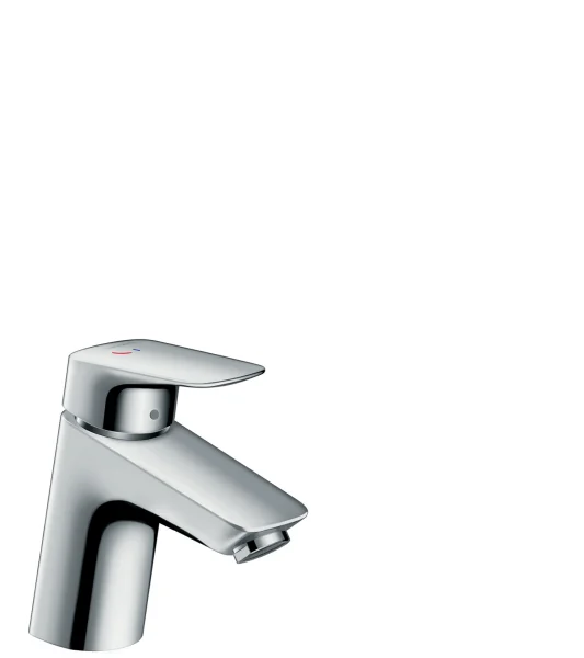 Hansgrohe Logis Single Lever Basin Mixer 70 Coolstart With Pop-up Waste Chrome