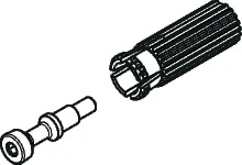 Hansgrohe Handle Fixing Set Ecostat Comfort