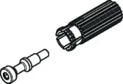 Hansgrohe Adapter For Handle 100 X 50 X 10mm detail view - Image 1