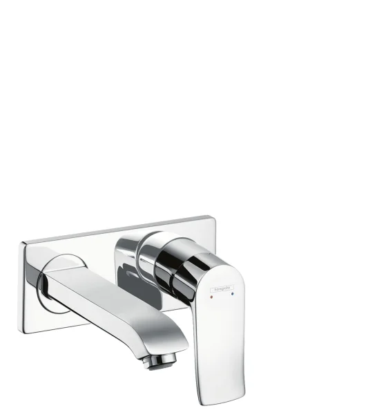 Hansgrohe Metris Single Lever Basin Mixer Lowflow 3.5 L/m For Concealed Installation Chrome