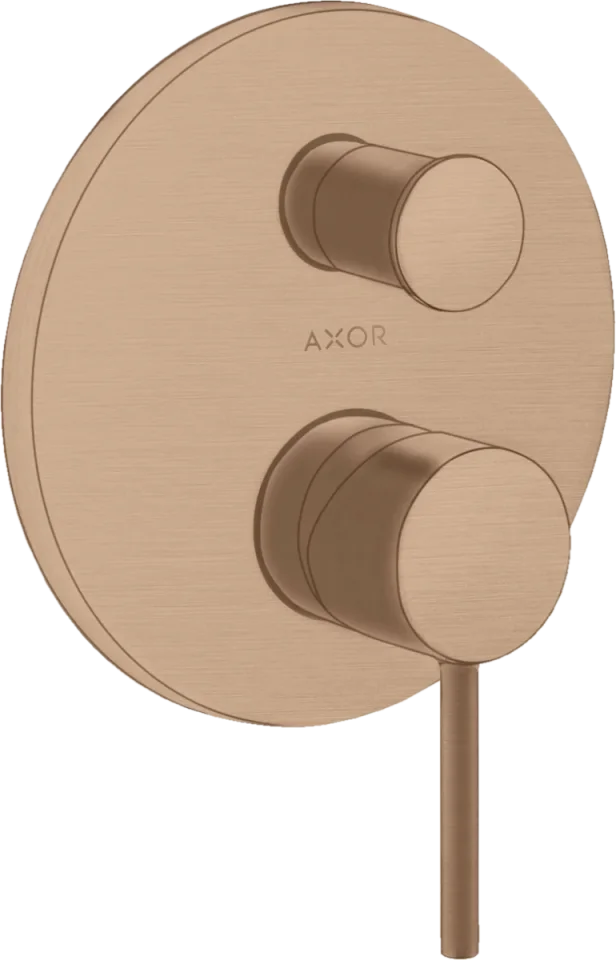Axor Starck Bath Mixers Concealed 217 X 187 X 135mm Rose Gold/gold - Brushed product image - Image 1