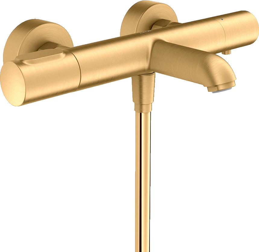 Axor Citterio M Thermostatic Bath Mixer For Exposed Installation Brushed Brass