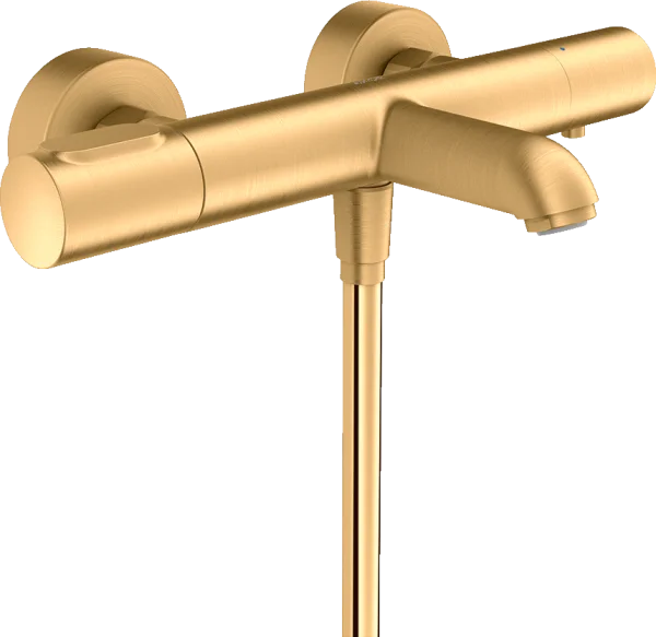Axor Citterio M Thermostatic Bath Mixer For Exposed Installation Brushed Brass