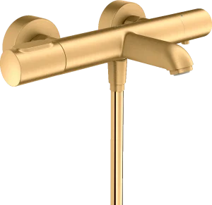Axor Citterio M Thermostatic Bath Mixer For Exposed Installation Brushed Brass