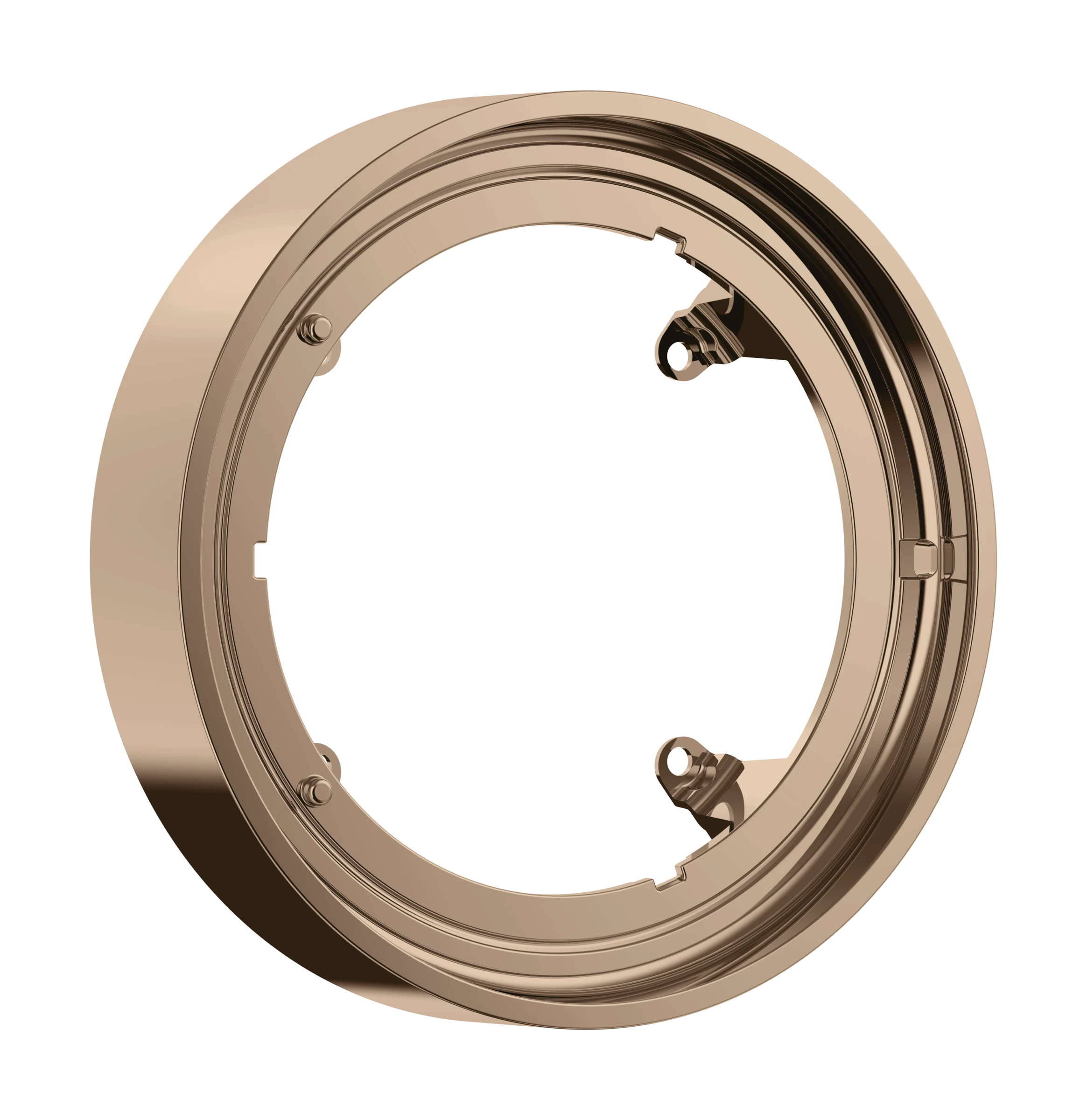 Axor Showerselect Id Extensions 254 X 229 X 64mm Rose Gold/gold - Polished