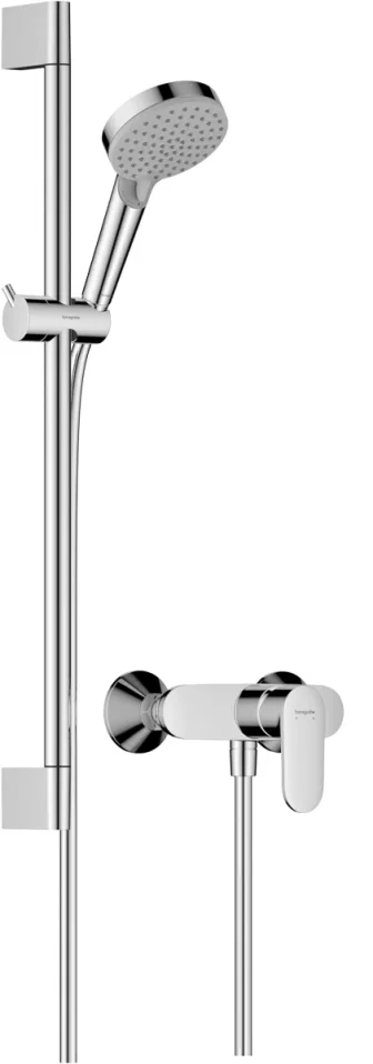Hansgrohe Vernis Blend Shower Combination 690 X 195 X 115mm Chrome product image - Image 1