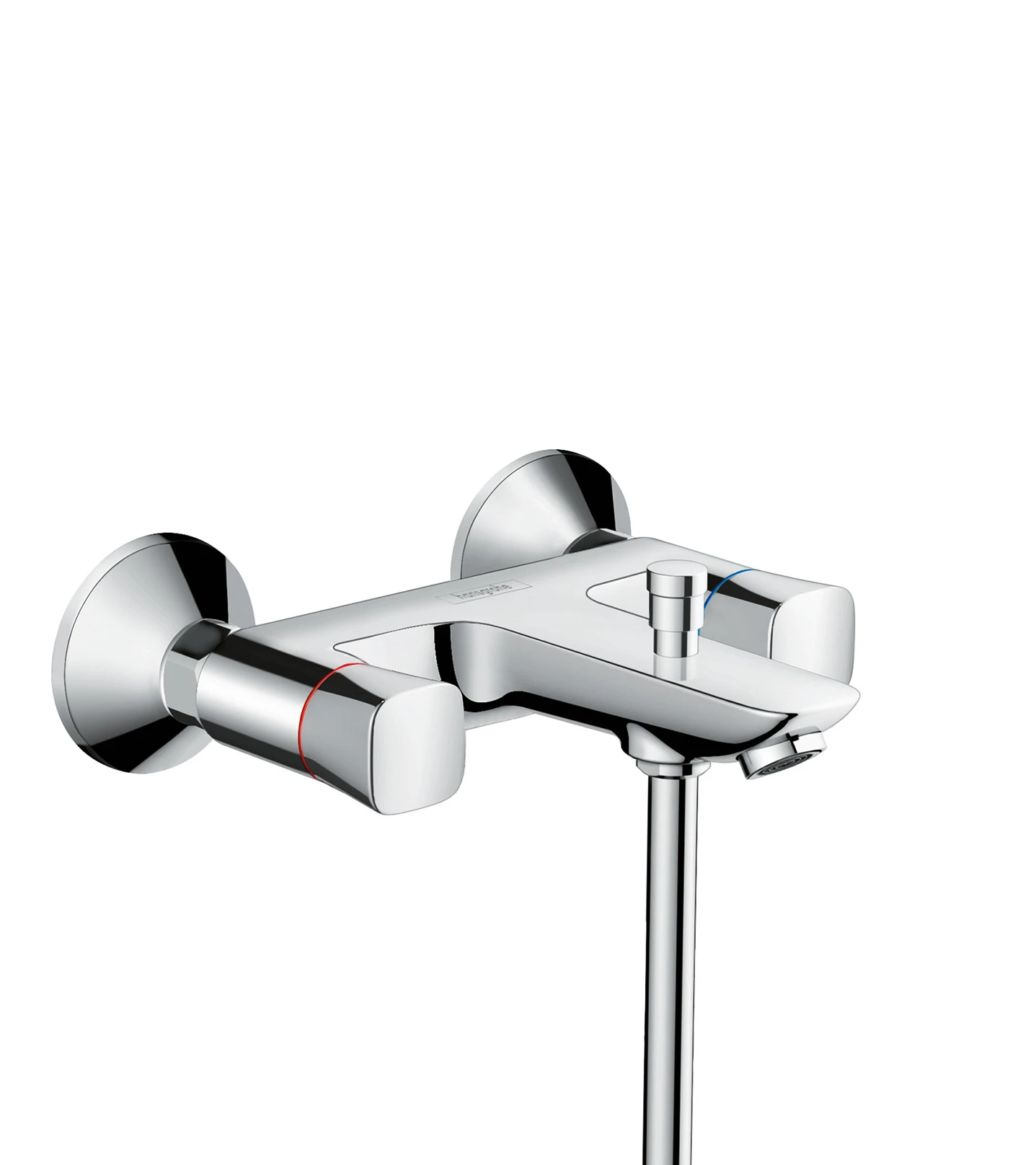 Hansgrohe Logis 2-handle Manual Bath Mixer For Exposed Installation Chrome