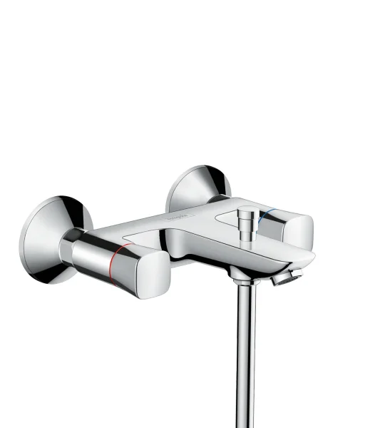 Hansgrohe Logis 2-handle Manual Bath Mixer For Exposed Installation Chrome
