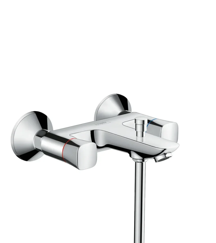 Hansgrohe Logis Bath Mixers Exposed 365 X 280 X 96mm Chrome product image - Image 1