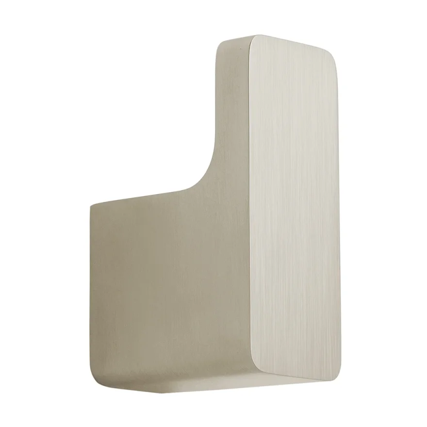 Vado Individual Shama Robe Hook Brushed Nickel product image - Image 1