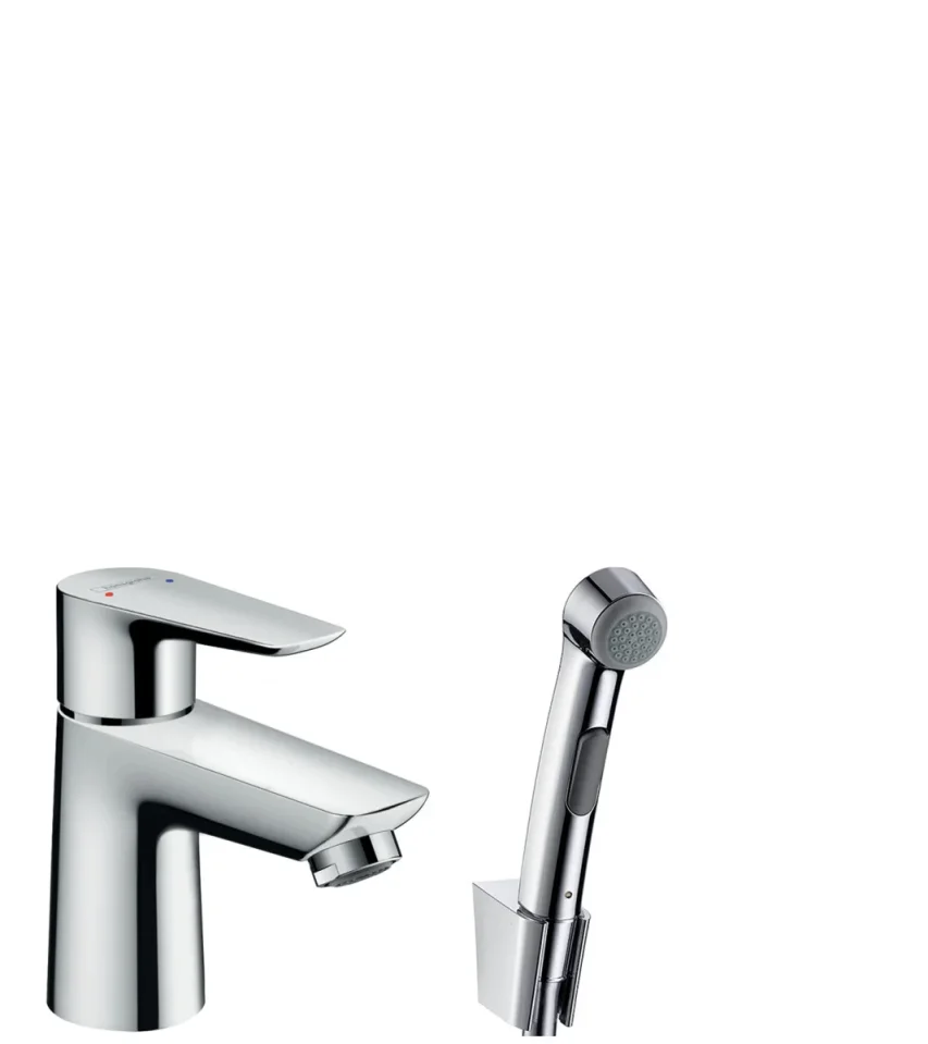 Hansgrohe Talis E Manual Mixers 562 X 171 X 65mm Chrome product image - Image 1