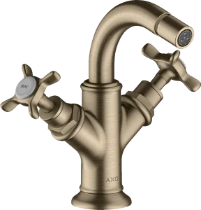 Axor Montreux Bidet Mixers 465 X 230 X 245mm Nickel - Brushed