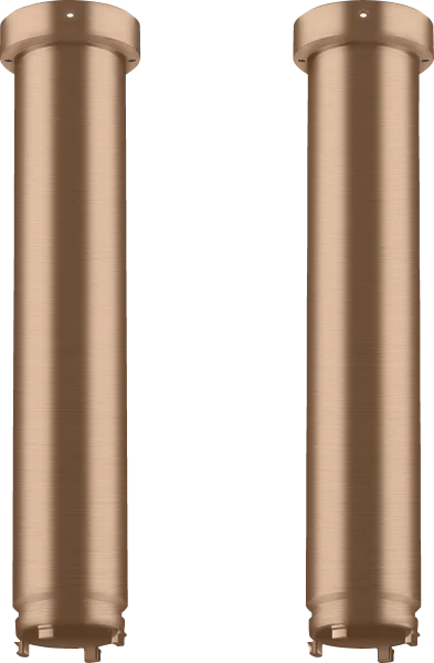 Axor Showersolutions Extension 230 Mm For Ceiling Connector Showerheaven 1200 Mm X 300 Mm 4jet Brushed Red Gold