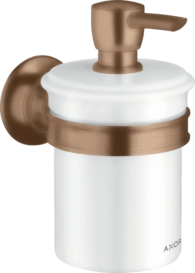Axor Montreux Lotion Dispenser 260 X 167 X 102mm Rose Gold/gold - Brushed product image - Image 1