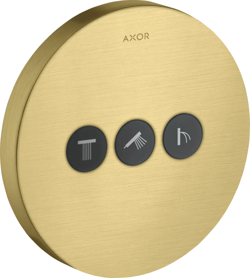 Axor Showerselect Valves Concealed 220 X 180 X 130mm Brass - Brushed product image - Image 1