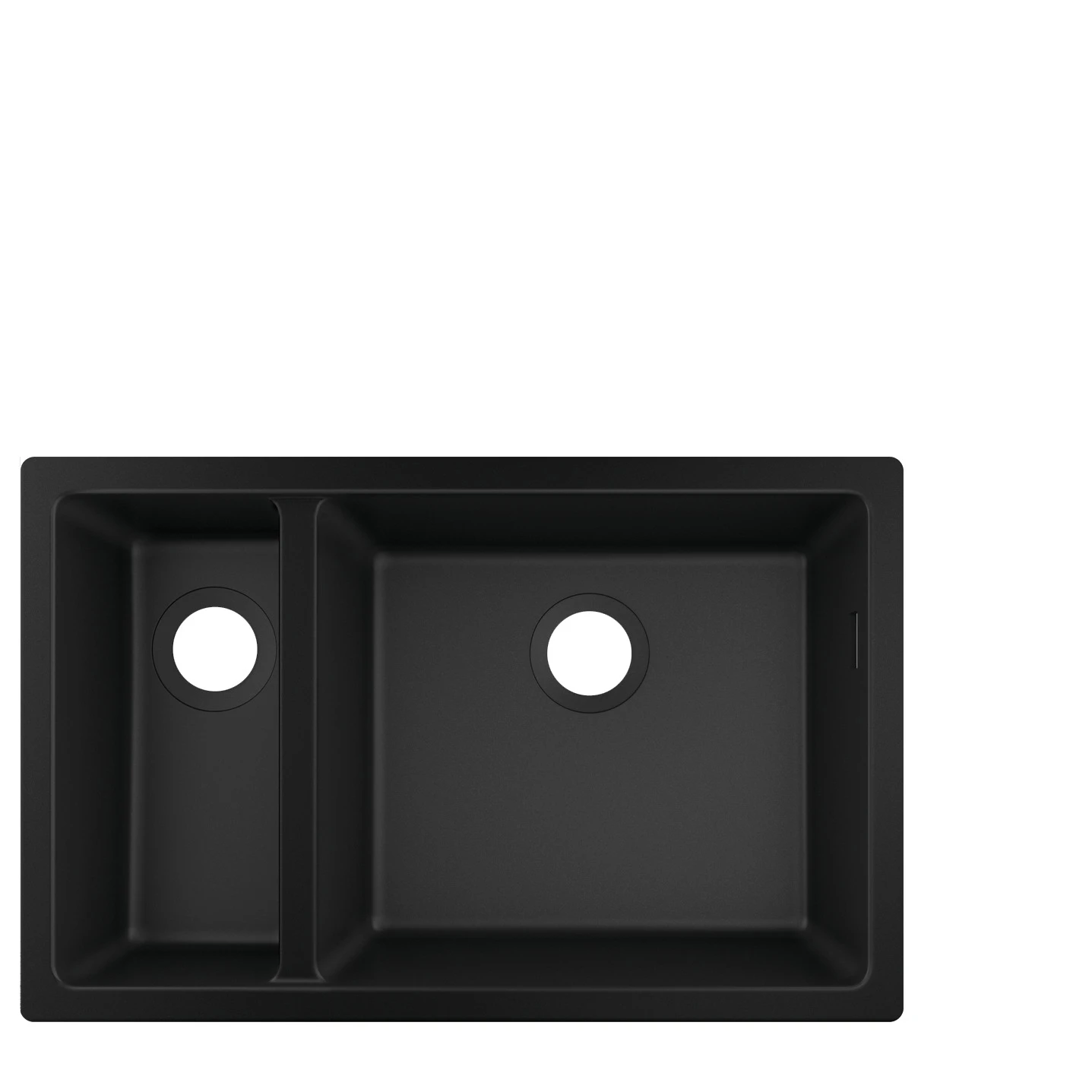 Hansgrohe S51 S510-u635 Undermount Sink 180/450 Black