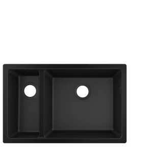 Hansgrohe S51 S510-u635 Undermount Sink 180/450 Black