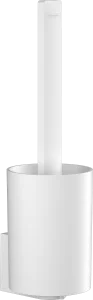 Hansgrohe Wallstoris Toilet Brush Holder Matt White