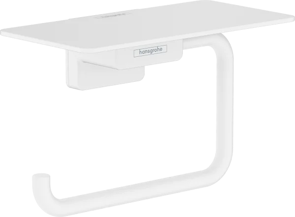 Hansgrohe Addstoris Q Roll Holder With Shelf Matt White