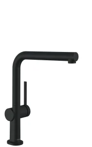 Hansgrohe Talis M54 Single Lever Kitchen Mixer 270, Single Spray Mode Matt Black