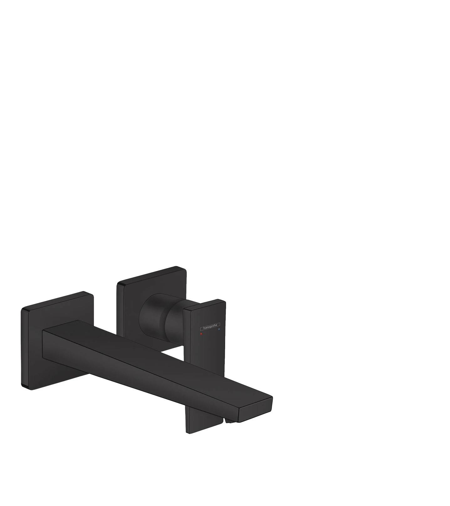 Hansgrohe Metropol Single Lever Basin Mixer With Lever Handle For Concealed Installation With Spout 225 Mm Matt Black