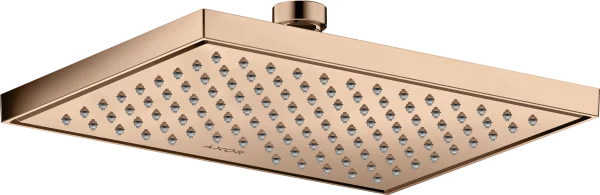 Axor Showersolutions Overhead Showers 283 X 265 X 91mm Rose Gold/gold - Polished