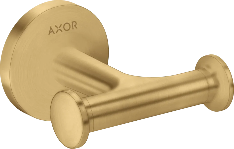 Axor Universal Circular Hooks 160 X 85 X 68mm Gold - Brushed detail view - Image 3