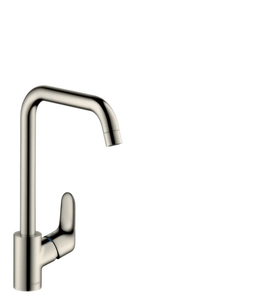 Hansgrohe Focus M41 Manual Kitchen Mixers 410 X 323 X 80mm Stainless Steel product image - Image 1