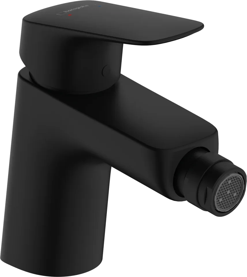 Hansgrohe Logis Bidet Mixers 350 X 175 X 70mm Black - Matt product image - Image 1