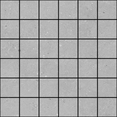 European Tiles Stone Grain White MOSAIC 30 X 30 Tile detail view - Image 2