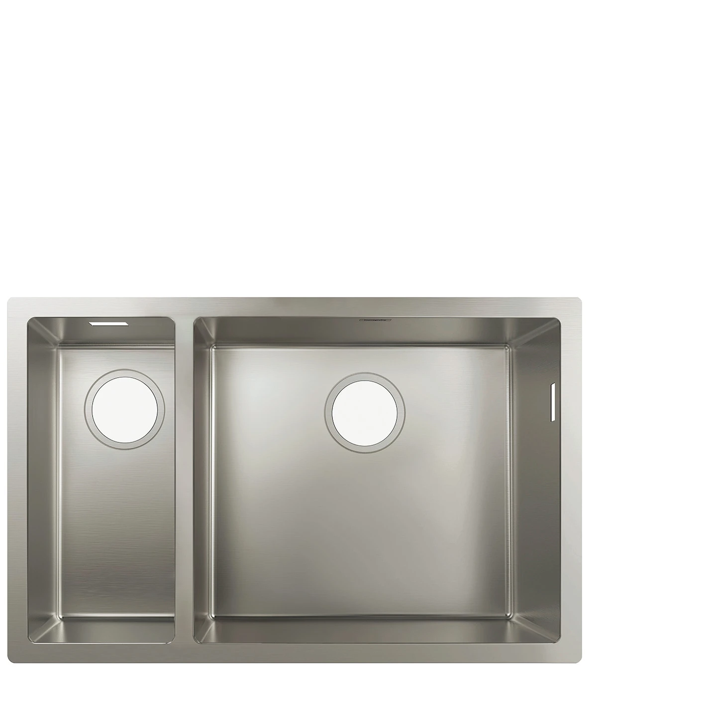 Hansgrohe S71 S719-u655 Undermount Sink 180/450 Stainless Steel