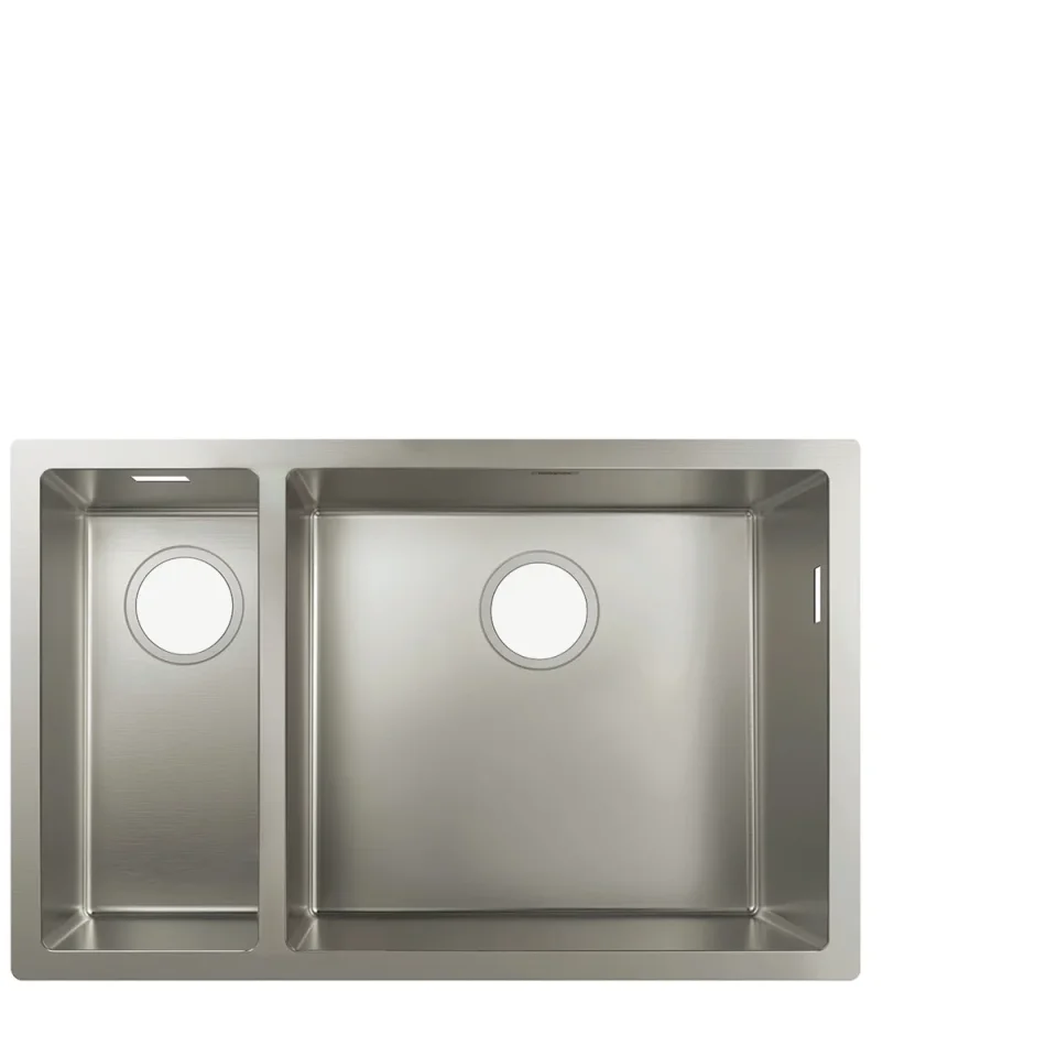 Hansgrohe S71 Sinks 865 X 670 X 220mm Stainless Steel product image - Image 1