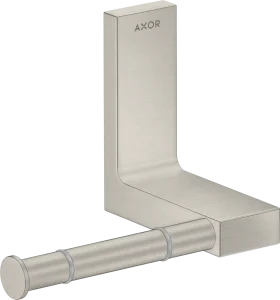 Axor Universal Rectangular Toilet Roll Holders 330 X 217 X 156mm Stainless Steel