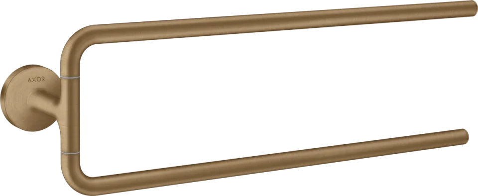 Axor Universal Circular Towel Holder 466 X 130 X 72mm Bronze - Brushed product image - Image 1