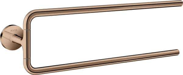 Axor Universal Circular Towel Holder 466 X 130 X 72mm Rose Gold/gold - Polished