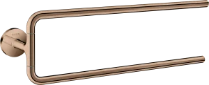 Axor Universal Circular Towel Holder 466 X 130 X 72mm Rose Gold/gold - Polished