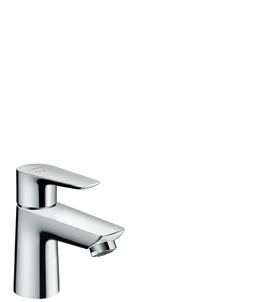 Hansgrohe Talis E Single Lever Basin Mixer 80 Coolstart Without Waste Chrome