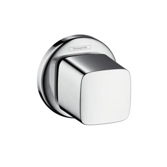 Hansgrohe Metris Shut-off Valves 130 X 110 X 87mm Chrome detail view - Image 2