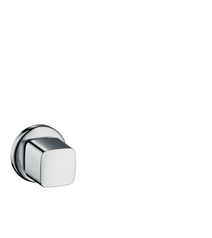 Hansgrohe Metris Shut-off Valves 130 X 110 X 87mm Chrome product image - Image 1