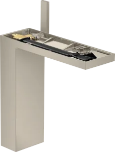 Axor Myedition Single Lever Basin Mixer 230 With Push-open Waste Without Plate Brushed Nickel