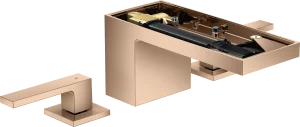 Axor Myedition 3-hole Basin Mixer 70 With Push-open Waste Without Plate Polished Red Gold