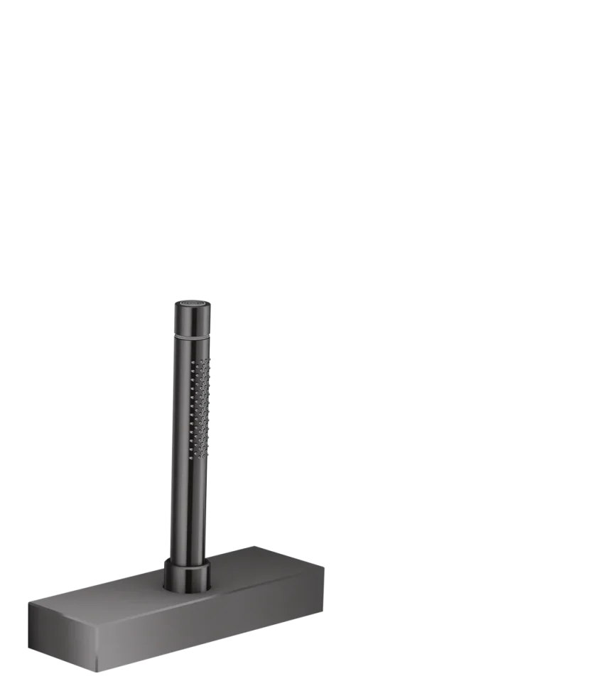 Axor Edge Concealed Basic Set Bath/shower Mixers 600 X 240 X 95mm Gunmetal/chrome - Polished product image - Image 1