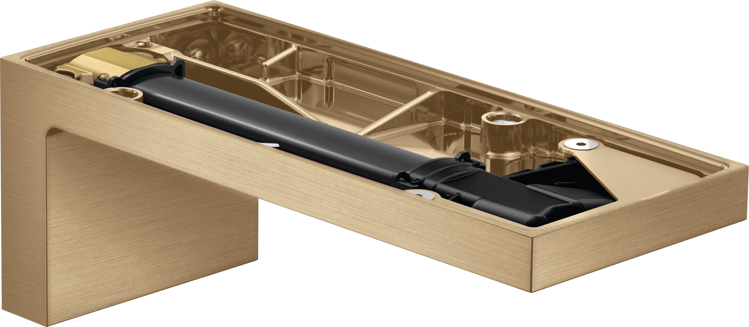 Axor Myedition Bath Spout Without Plate Brushed Bronze