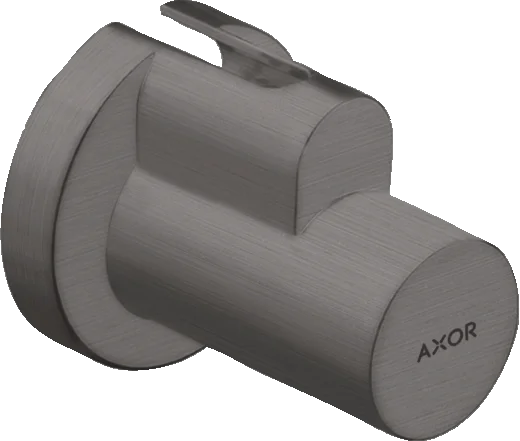 Axor Angle Valves 130 X 110 X 87mm Gunmetal/chrome - Brushed