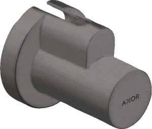 Axor Angle Valves 130 X 110 X 87mm Gunmetal/chrome - Brushed